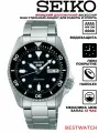 Наручные часы SEIKO 5 Sports, серебряный/черный