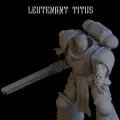 Leutenant Titus / Лейтенант Тит / Warhammer 40k Адептус Астартес
