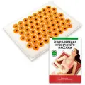 Лаборатория Кузнецова Массажер медицинский «Тибетский аппликатор с магнитными вставками» на мягкой подложке 17х28 см, желтый