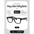 Умные Очки Ray-Ban Wayfarer (Gen 2) с камерой, Matte Black/Clear (Черные)