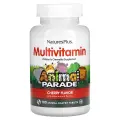 Витамины для детей, NaturesPlus Animal Parade Multivitamin Childrens, 180 жевательных таблеток, Вишня