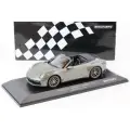 Модель коллекционная Porsche 911 (992) carrera 4S convertible 2019 grey-green metallic / порше каррера серо-зеленый
