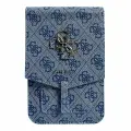 Guess для смартфонов сумка Wallet Bag 4G with Big melal logo Blue