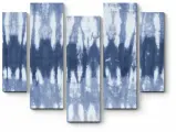 Модульная картина Tie-Dye узор 101x82
