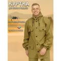 Рабочая куртка ТекстильИмпорт, штормовка, 100% хлопок, для охоты, рыбалки, всесезон