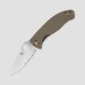Нож SPYDERCO Tenacious C122GBNM4PS, складной, рукоять из стеклотекстолита G10