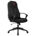 Кресло компьютерное игровое Бюрократ Zombie 200 ткань/экокожа, до 120 кг, чёрный