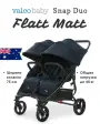 Компактная коляска для двойни Valco Baby Snap Duo Flatt Matt, цвет: Deep Blue