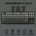 Беспроводная механическая клавиатура Epomaker x Aula F87 PRO Black