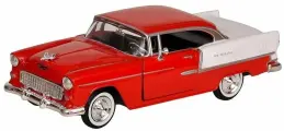 Машинка Chevy Bel Air, красная, 1 шт
