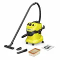 Хозяйственный пылесос Karcher WD 4 P V-20/5/22 (1.628-270.0) для сбора сухого и влажного мусора с функцией выдувания