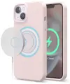 Elago силиконовый чехол MagSafe для iPhone 14, Soft Silicone розовый