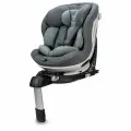 Автокресло детское Storchenmuhle by Osann Niki Complete Asphalt, для новорожденных от 40 см и детей до 150 см (до 12 лет), c isofix и опорой, серый