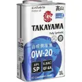TAKAYAMA Масло Моторное Синтетическое 0W20 Api Sp Ilsac Gf-6A 1Л