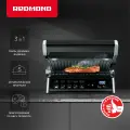 Гриль электрический редмонд SteakMaster GM305, 3 В 1: гриль, духовка, барбекью, 5 автопрограмм