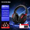 MCHOSE V9 Pro-игровая гарнитура, устанавливаемая на голову, беспроводная связь Bluetooth, динамическая катушка 53 мм