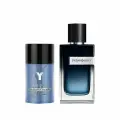Набор для мужчин Yves Saint Laurent Y Eau De Parfum парфюмерная вода 100 мл + дезодорант-стик 75 гр / Ив Сен Лоран У