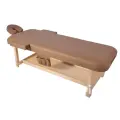 Массажный стол FIX-MT2, деревянный, с регулировкой по высоте