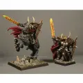 Archaon, Lord of the end times. warhammer . Архаон - лорд хаоса, владыка конца времен. Набор миниатюр для настольной игры вархаммер. 2 шт.
