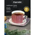 Фарфоровая чайная пара 220 мл Esprado