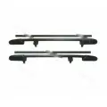 Багажник 2123 Chevrolet Niva рейлинги продольные на крышу + 2 поперечины черные