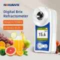 NOHAWK BM06S, Цифровой сахарный рефрактометр, автоматическая компенсация температуры, диапазон 0-55%, точность 0.2% Подходит для фруктовых соковкофе