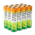 Аккумулятор Ni-Mh 2700 мА·ч 1.2 В GP Rechargeable 2700 Series AA, 12 шт.
