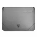 Guess для ноутбуков 13/14 чехол Sleeve Saffiano with Triangle metal logo Silver