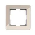 Рамка для розеток и выключателей Werkel W0012743 1 пост цвет айвори