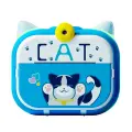 Детская камера Kid Joy Cat Print Cam с печатью, 2,4' экран, 1 линза,180°, (P13) - голубая