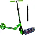 Самокат Dvizhok двухколесный зеленый C23 ABEC-9 кол 200мм 100 кг