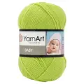 Пряжа Yarnart Baby салатовый (13854), 100%акрил, 150м, 50г, 5шт