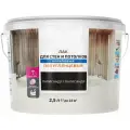 Лак для стен и потолков 2.5 л, акриловый, полуглянцевый, цвет палисандр. Совместим со всеми типами древесины. Для защиты и декоративного оформления стен и потолков, выполненных из дерева