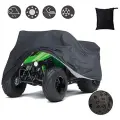 Защитный чехол-тент на квадроцикл, водонепроницаемый, тент транспортировочный, аксессуары для квадроцикла, черный, XL 210х120х115 см