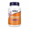 Хитозан 500 мг + Хром, NOW Chitosan with Chromium - 120 растительных капсул