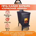 Печь-камин Варвара гармония афина гранда