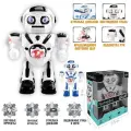 Робот на батарейках Young Racer 6022YS RoboBot стреляет дисками свет, звук в коробке