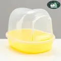 Туалет для грызунов Пижон фигурный, 13х10х10 см, желтый (RJ193yellow)