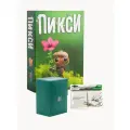 Настольная карточная игра Фабрика Игр Пикси + зелёная коробочка и белые протекторы