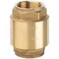 Обратный клапан пружинный STOUT SVC-0001-000040 муфтовый (ВР/ВР), латунь   Ду 40 (1 1/2)