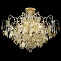 Потолочная люстра Crystal Lux ESMIRALDA PL9 GOLD