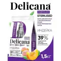 Сухой корм Delicana для стерилизованных кошек, с индейкой, 1,5 кг