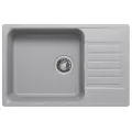 Кухонная мойка Reflection Bolero 74 RF0574GR Серая искусственный камень встраиваемый 73.6