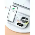 Док станция для смартфонов 4 в 1 беспроводная зарядная станция для телефонов, часов, наушников для apple