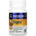 Ферменты, энзимы , комплексная ферментная формула, Enzymedica Digest , 30 капсул