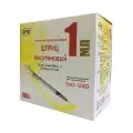 Шприц инсулиновый SFM U-40 трехкомпонентный, 12 мм x 0.45 мм, размер: 26G, 1 мл, 100 шт.