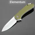 Складной нож CIVIVI Elementum C907E, сталь D2, рукоять Green G10