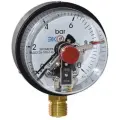 Манометр электроконтактный МД02(Э) радиальный Дк100мм 0-16 бар кл.1,5 G1/2 экомера МД02Э-100-G-16