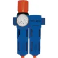 Фильтр 2-х ступенчатый с редуктором и манометром 5 мкм 2500 л/мин 16 бар 1/2 HUBERTH RP 208044