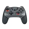 Беспроводной BT-контроллер для игр с 6-осевым джойстиком, совместимый с хостами Switch/Switch Lite, цвет Серый, порт зарядки Type-C, емкость батареи 550mAh, время зарядки 2-3 часа, вес approx. 228g, размер 15.5*10*6cm